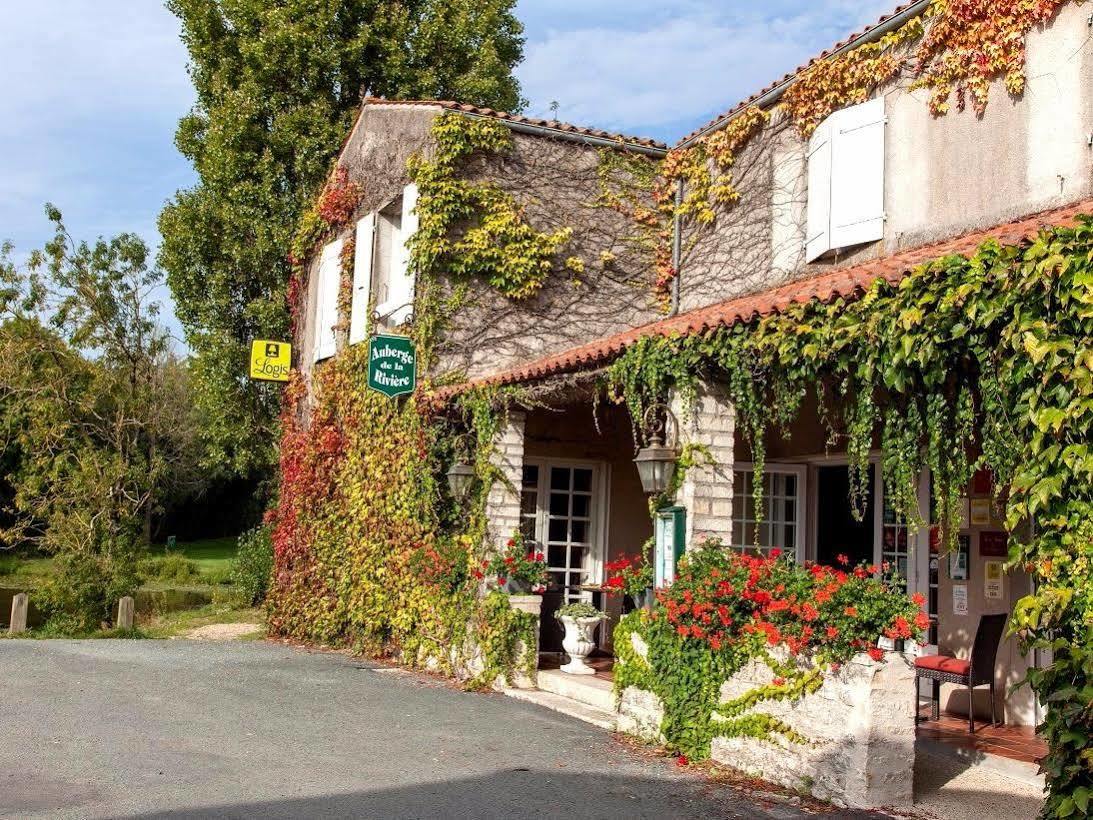 Logis Auberge De La Riviere Les Velluire-sur-Vendee Exterior photo